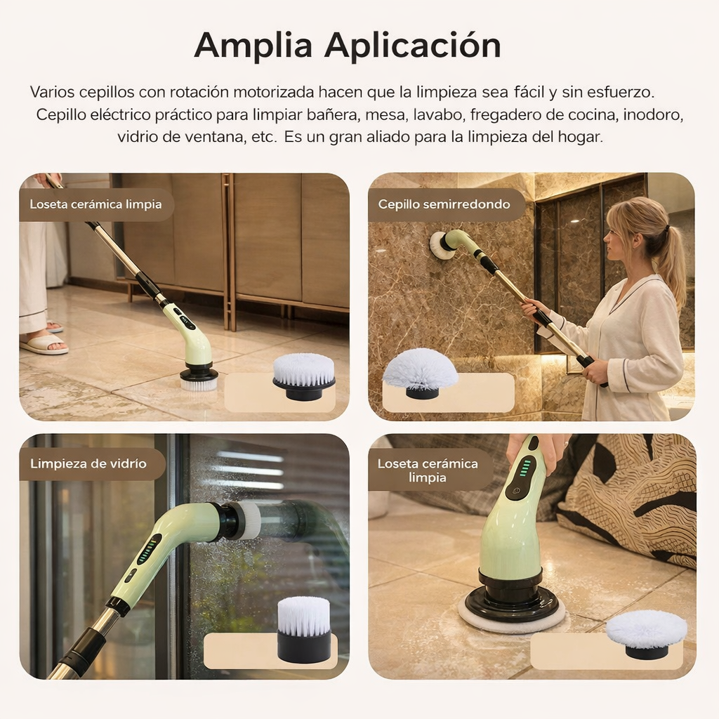 Cepillo de limpieza multifuncional 7-1